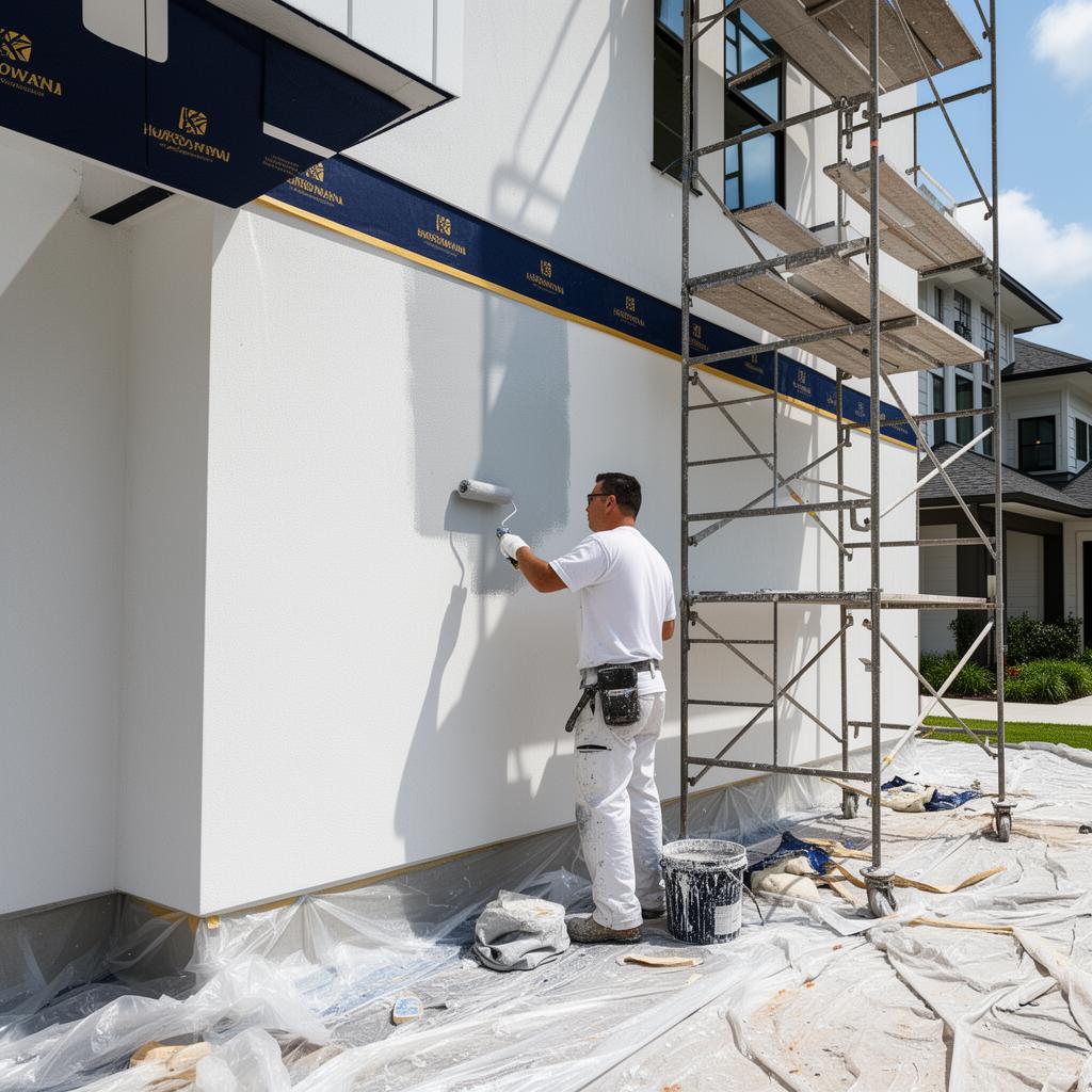Exterior Painting Built for Houston Homes