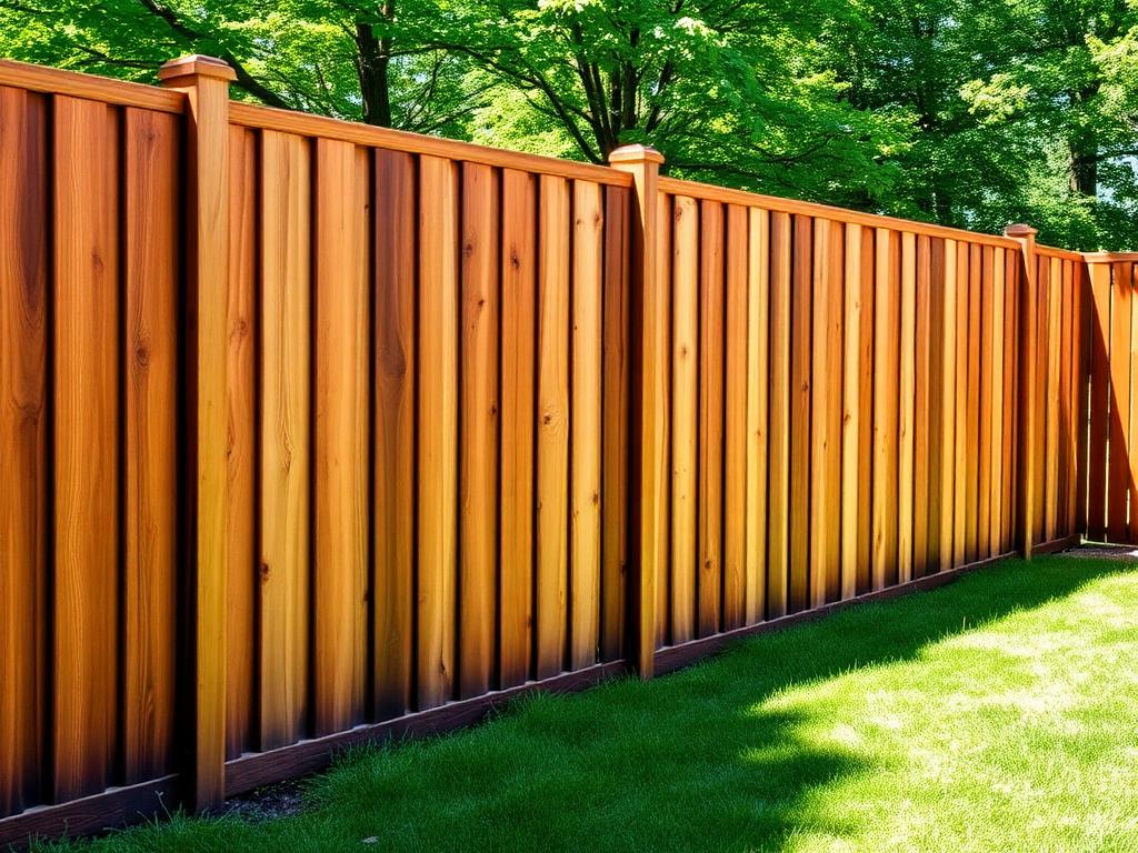 Fence Staining & Painting